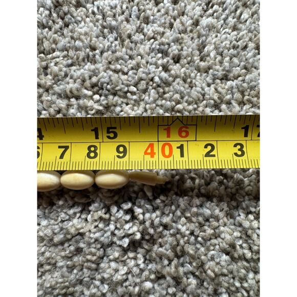 Antique Bakelite Graduated Bead Necklace Choker Art Deco Screw Clasp - Picture 8 of 8